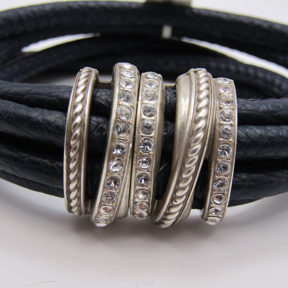 Brighton Neptune's Rings Bracelet Navy - Picture 2 of 3
